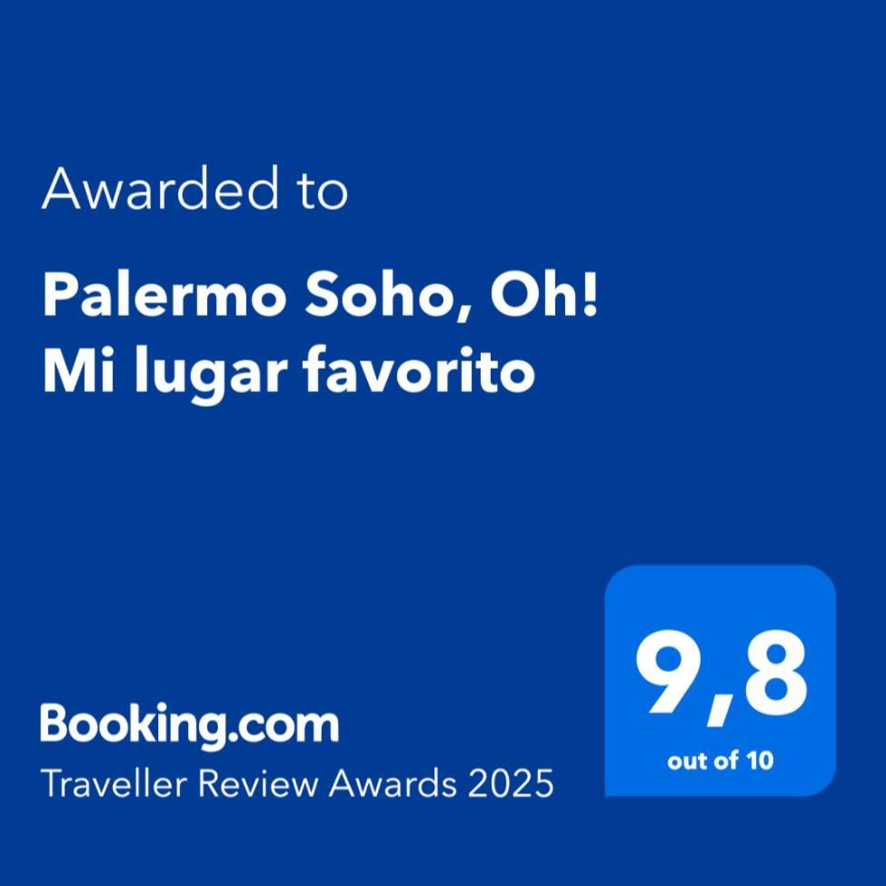 布宜诺斯艾利斯Palermo Soho, Oh! Mi Lugar Favorito公寓 外观 照片